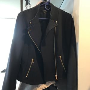 Ann Taylor cropped military coat.